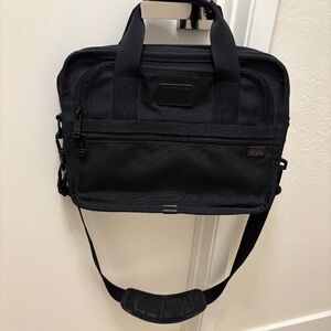 Tumi Charcoal Laptop Bag